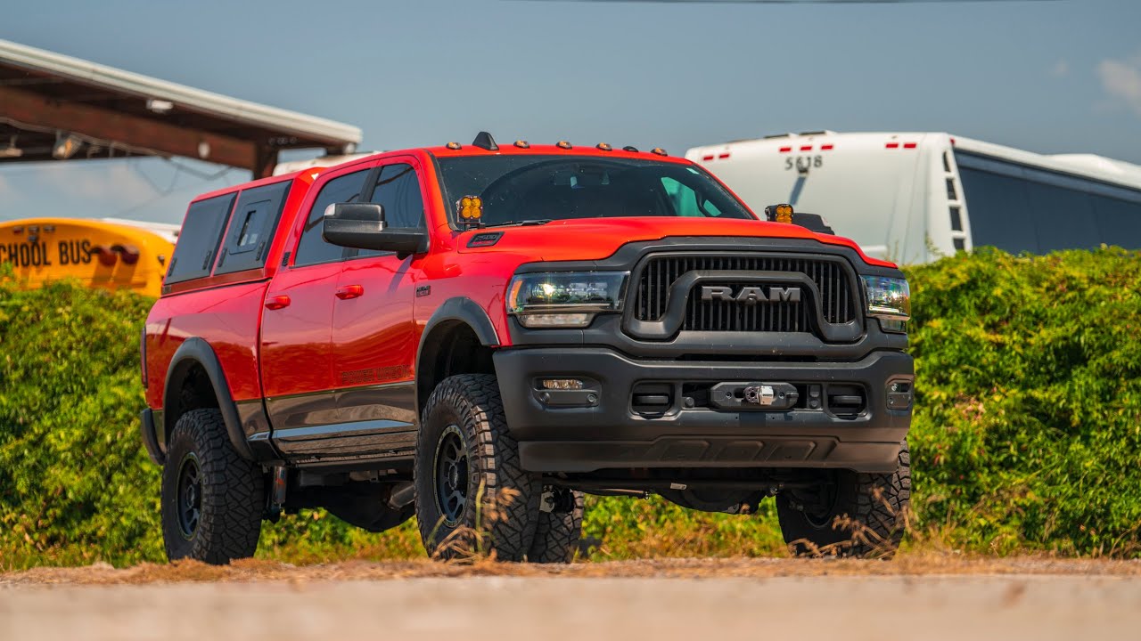 Ram Power Wagon Upgraded With Carli Suspension Dominator System and 3