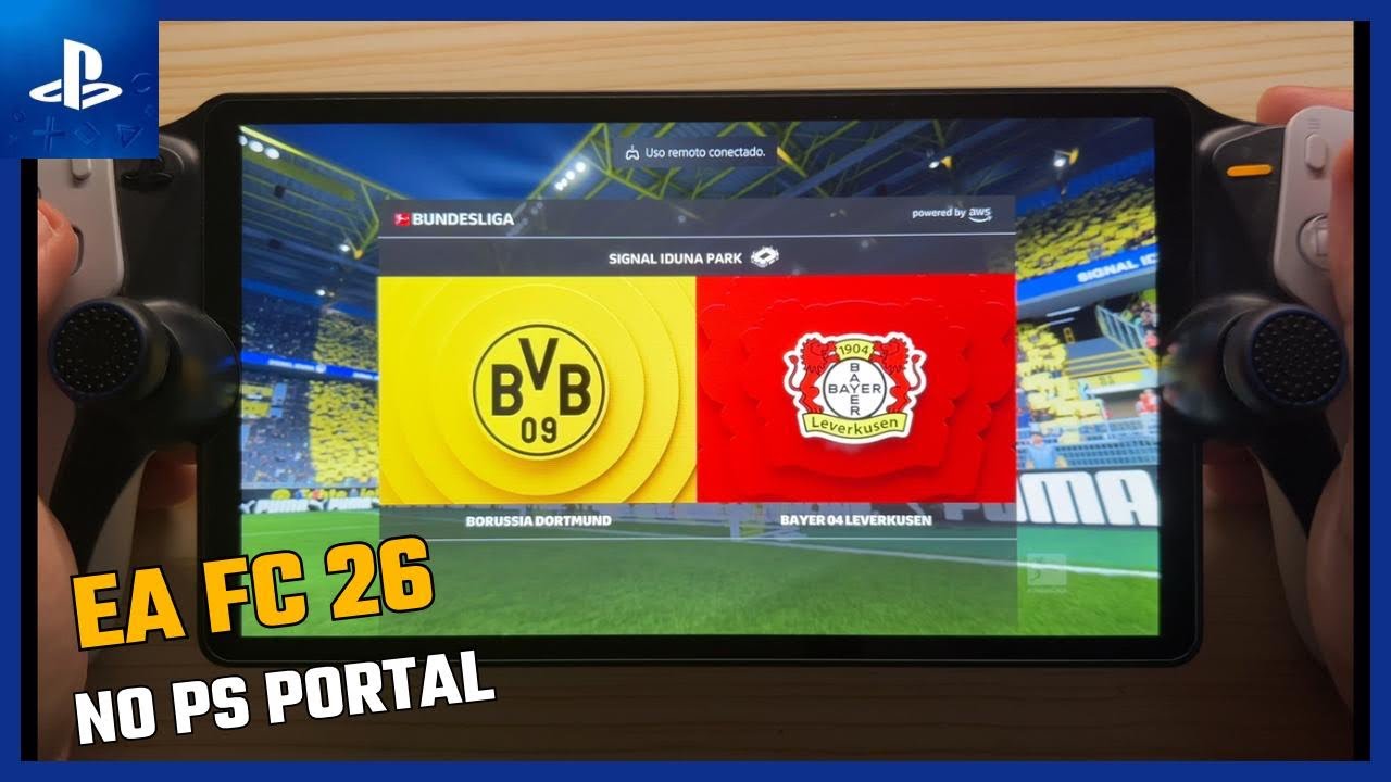 EA FC 26 no PS Portal - Borussia Dortmund vs Bayer Leverkusen 