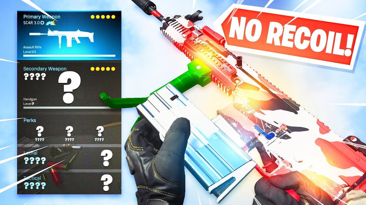the SCAR is NOW OVERPOWERED! 🤯 *NEW* NO RECOIL CLASS SETUP! (Modern Warfare Warzone)