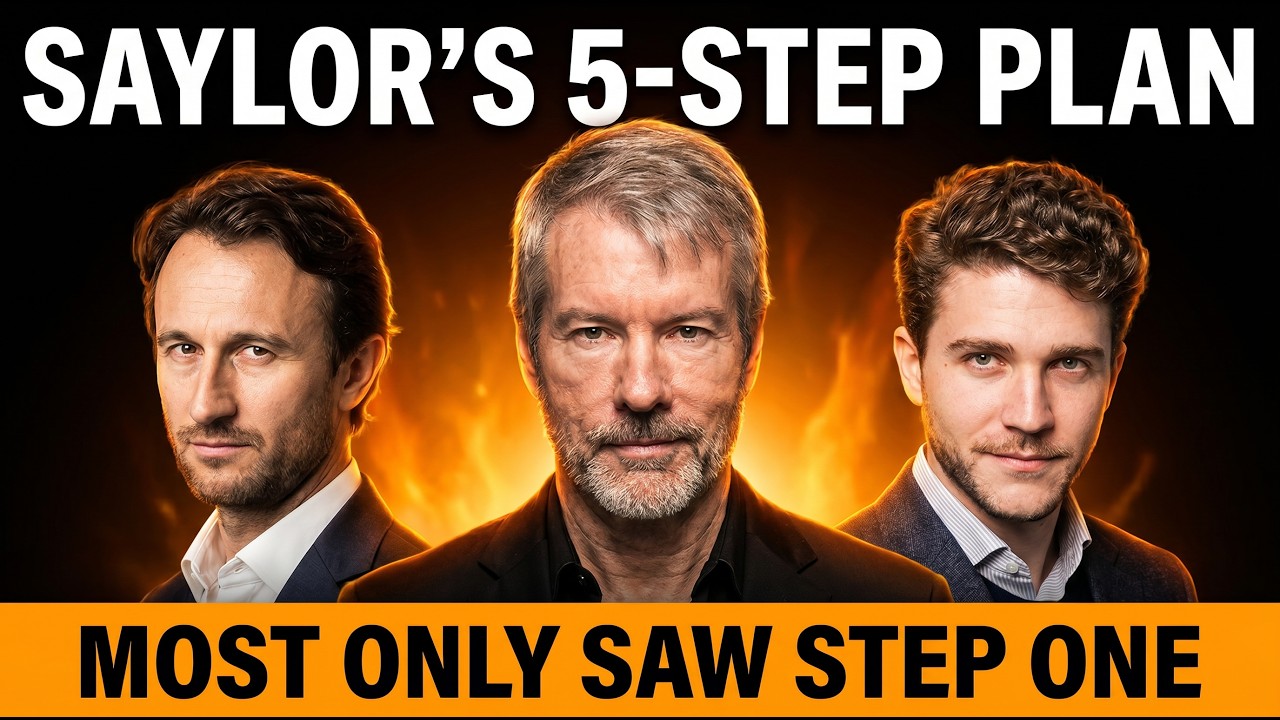 Saylor's Bitcoin Selling Pivot Has Five Steps &mdash; Most People Only Understood One