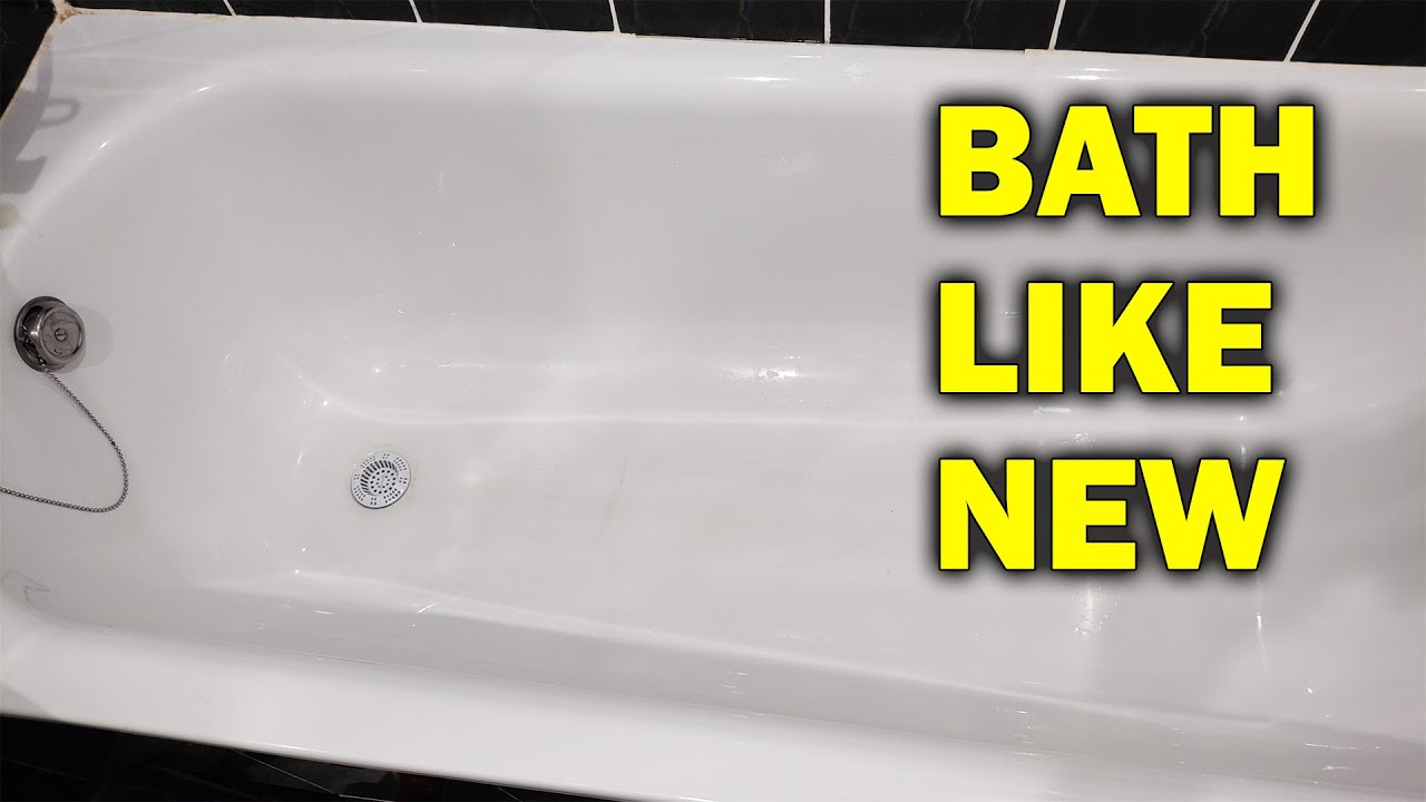 How to Clean the Bathtub. Your Bathtub will be Snow-White