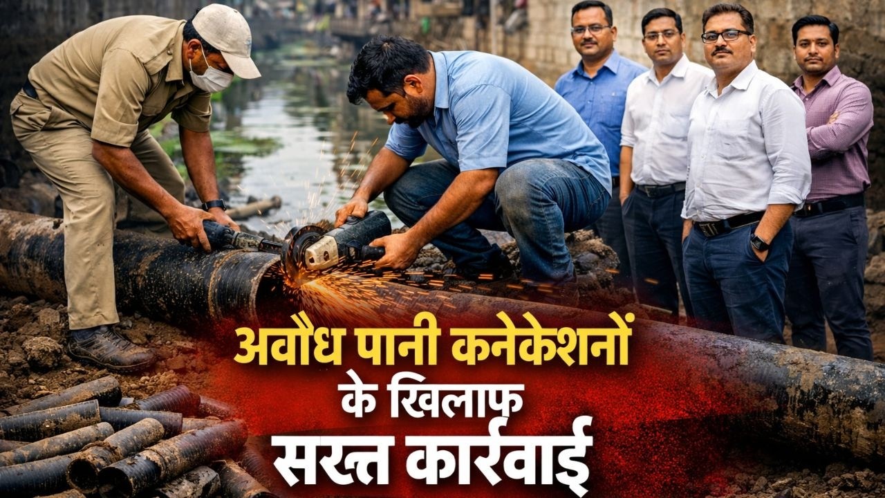 भिवंडी में अवैध पानी सप्लाई का भंडाफोड़, मनपा की तीसरी बड़ी कार्रवाई.