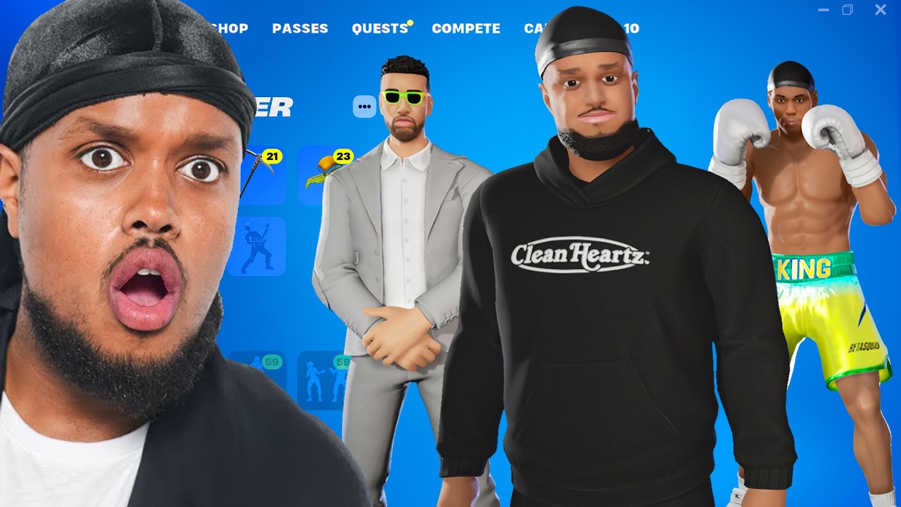 Неожиданный сюрприз для команды BETA SQUAD &mdash; скины из Fortnite!
