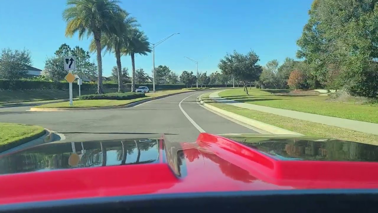 Cruising in Florida! Sunny and 80 in January! 