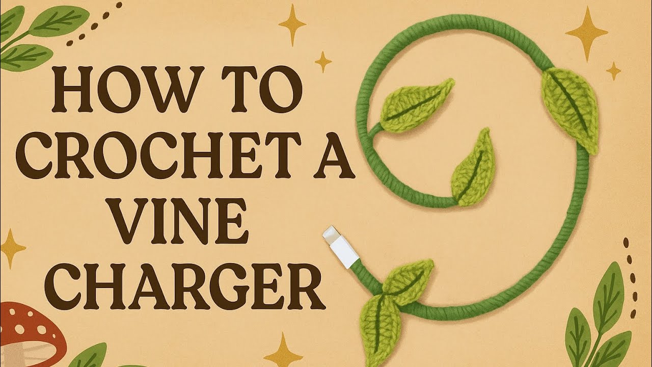 Crochet Vine Charger Tutorial – Fast, Easy, and Beautiful!