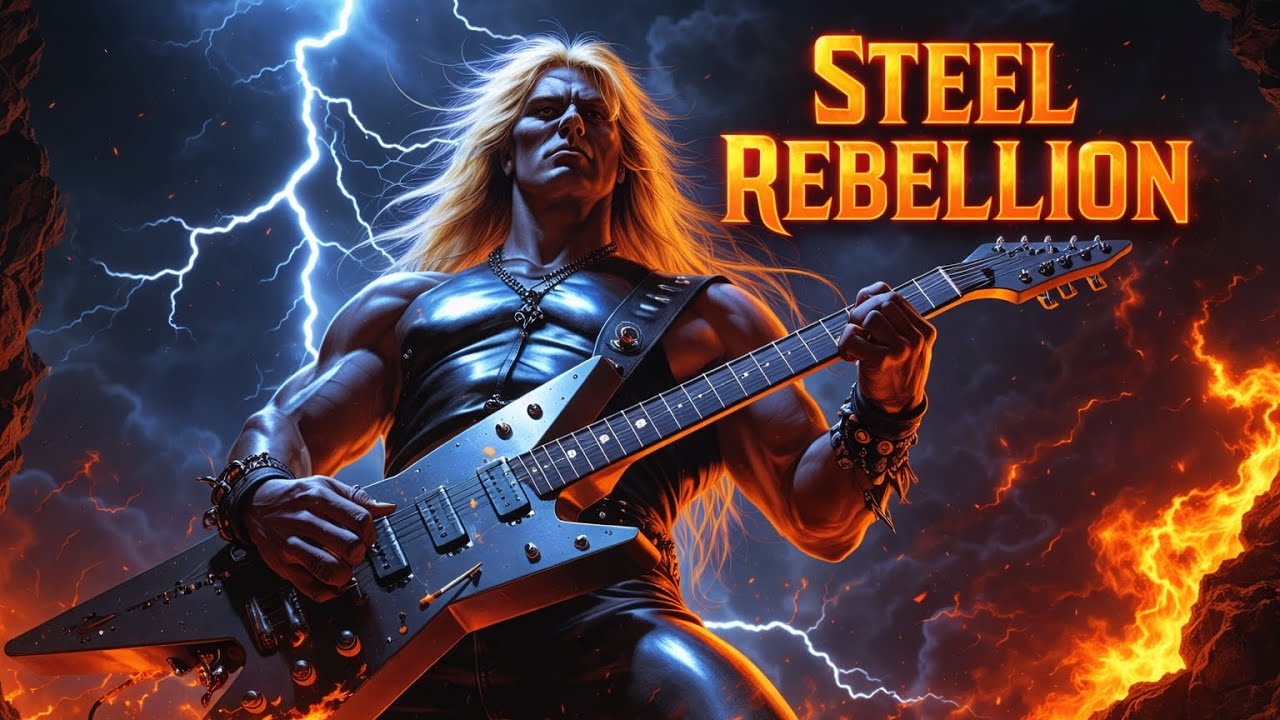 Steel Rebellion – 80s Thrash Metal Instrumental | Old School Thrash Guitar