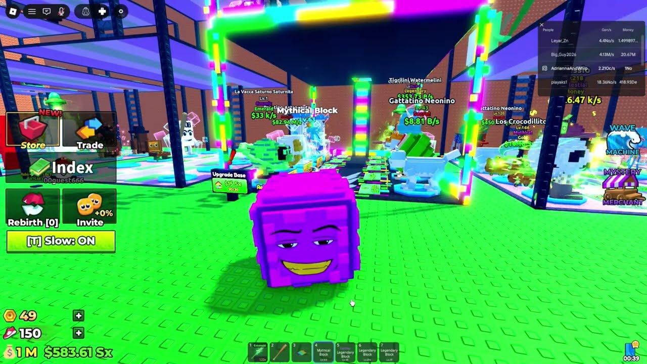 Steal a Brainrot Escape Tsunami  Gifting A Base💕 #stealabrainrot  #robloxdev  #robloxart  #roblox