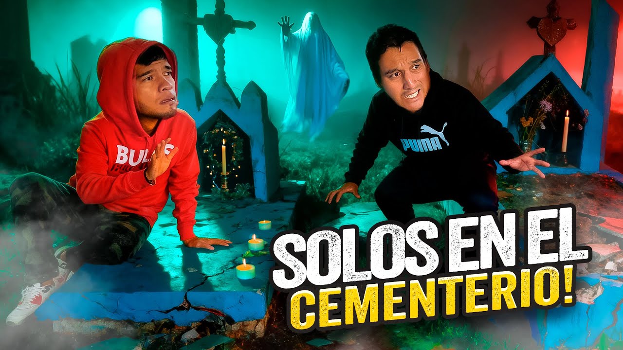 🔥24 HORAS EN EL CEMENTERIO A SOLAS CON LA MARRANA🔥
