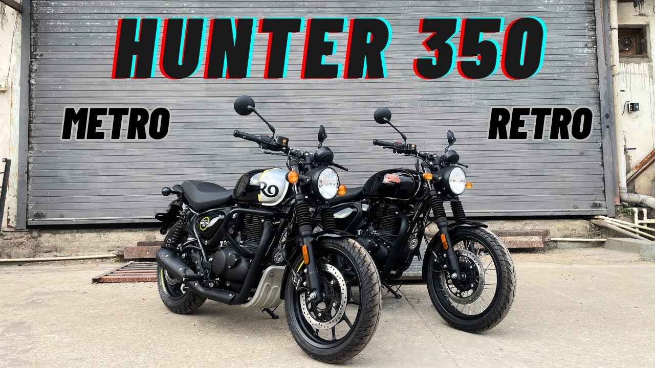 The most affordable Royal Enfield🔥 | 2024 Hunter 350 Metro & Retro | Motorxone