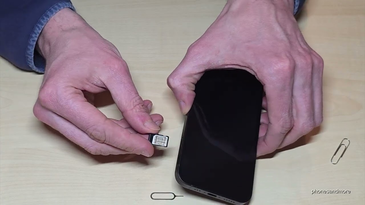 iPhone 17e: How to insert the SIM card? Installation of the nano SIM (Physical SIM)