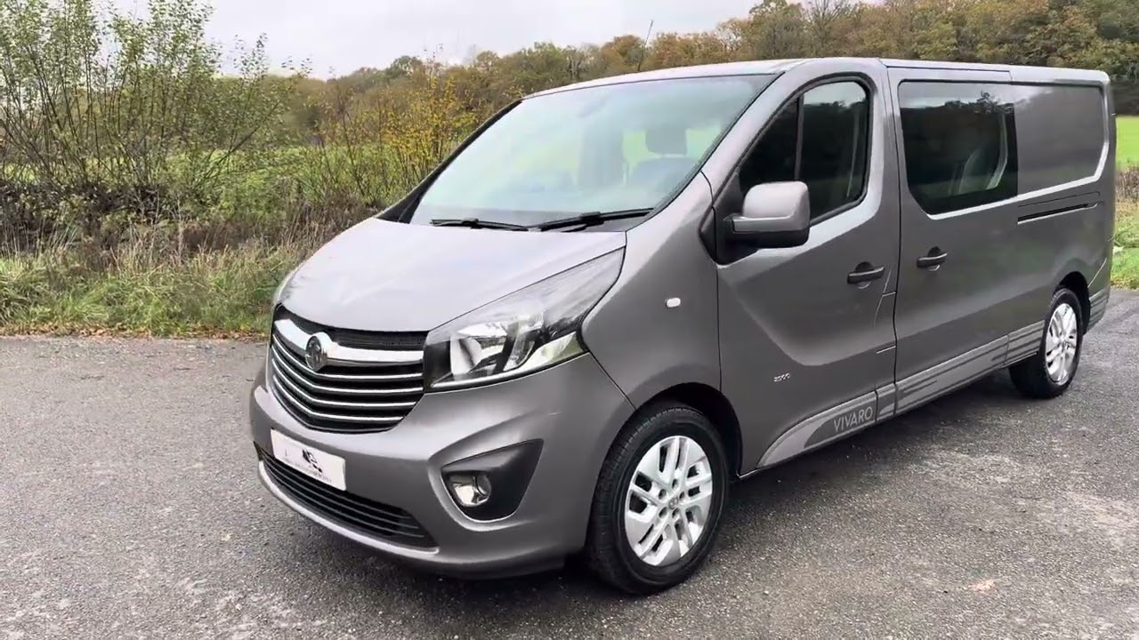 2018 Vauxhall Vivaro Limited Edition Nav LWB Factory Crew Cab 1.6 CDi 125 BHP Euro 6 DK18YMW