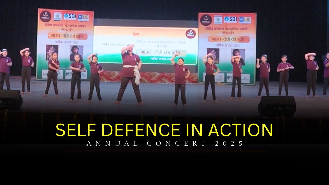 Powerful Self Defence Performance | Annual Concert 2025 | Vividha Academy