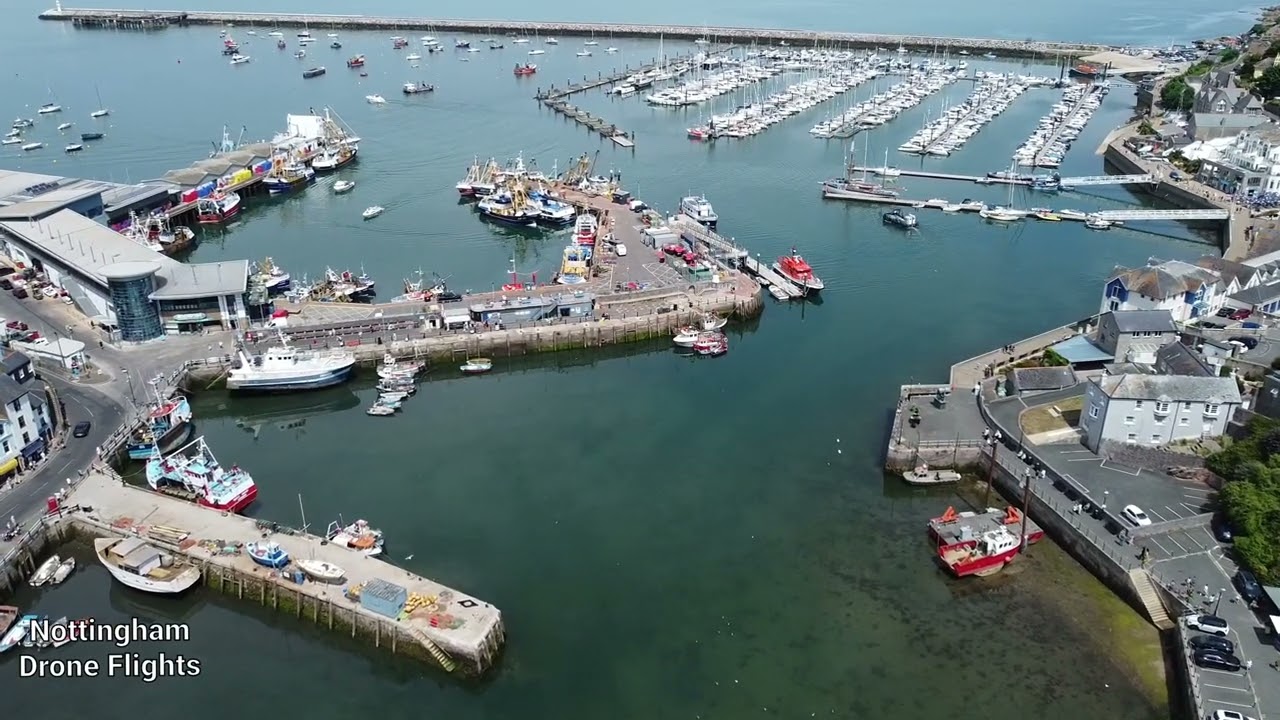 Brixham Harbour, Torquay, Devon Drone Flight ✈