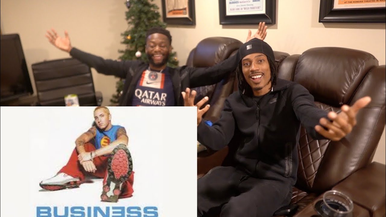 EMINEM -BUSINESS | REACTION! ( THE GOAT ) 