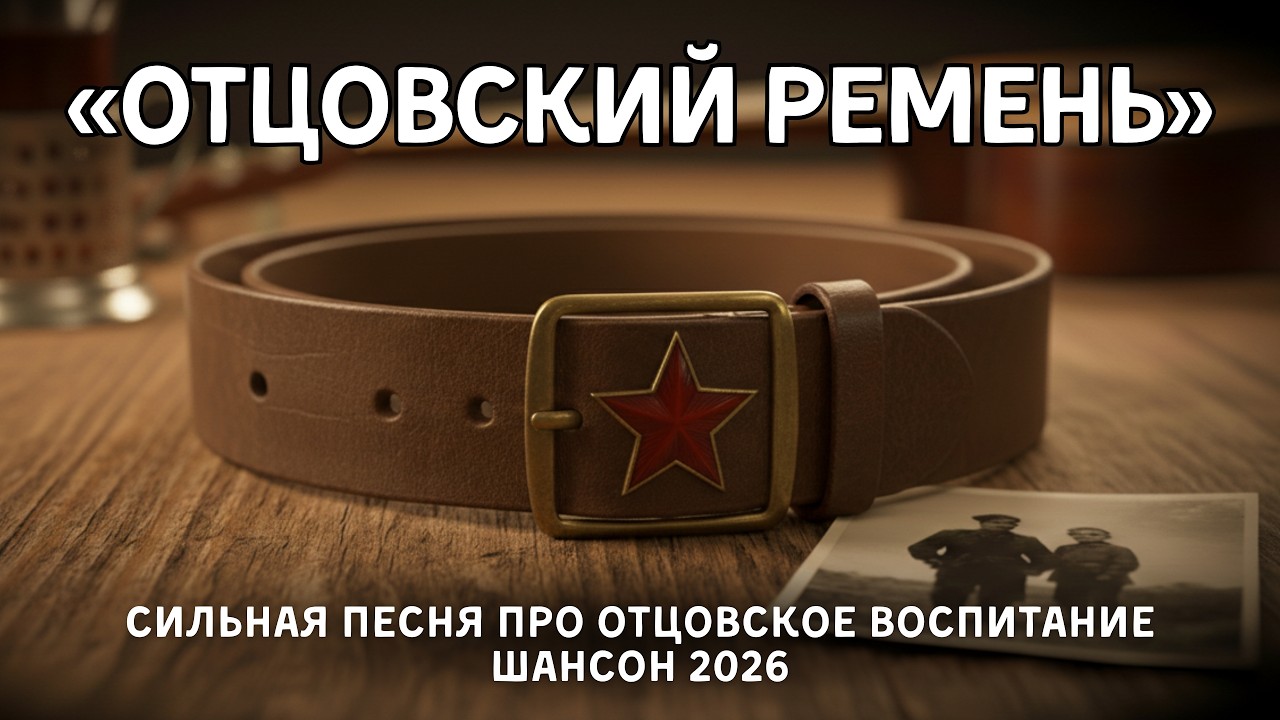 Душевный шансон: «Отцовский ремень» — Сергей Суновский Кто помнит этот лязг пряжки? #шансон #ссср
