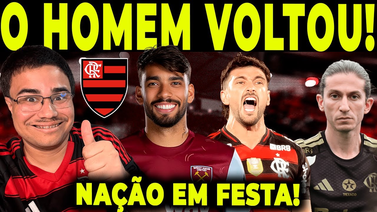 AGORA É OFICIAL: O HOMEM VOLTOU! FLAMENGO BOTA OS PITBULL PRA PEGAR O VASCO!