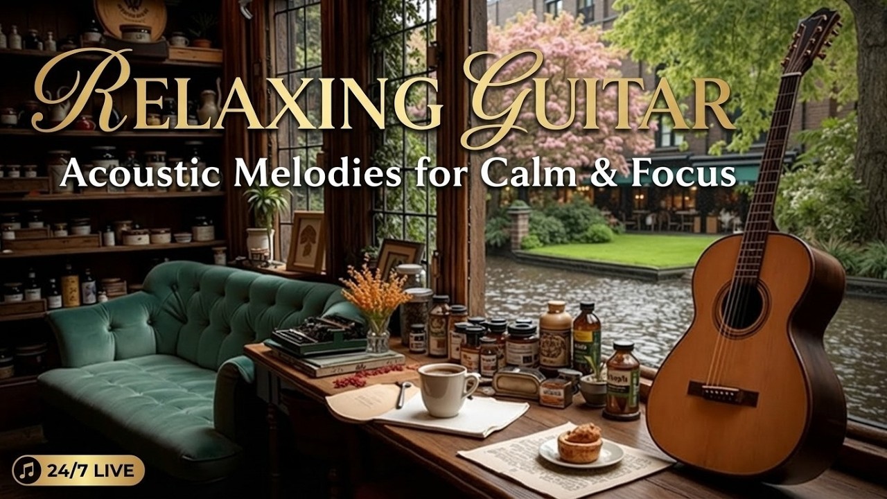 Солнечные Акустические Струны | Нежная Гитарная Музыка для Расслабления, Успокоения