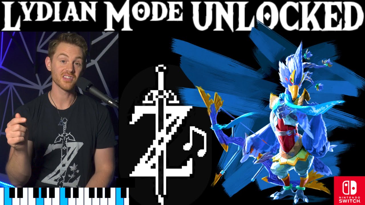 Why Zelda: Tears of the Kingdom Music Sounds Like Flying | SECRET Link to BOTW Theme (Lydian Mode)