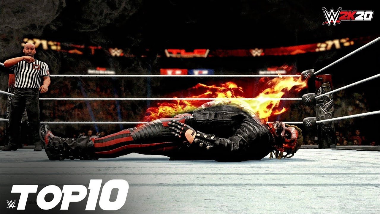 WWE 2K20 - Top 10 TLC 2020 Moments!