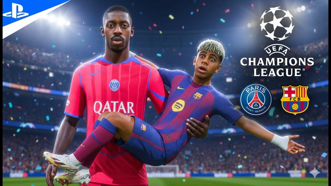 FC 26 - Barcelona vs PSG | Dembélé vs Lamine Yamal UEFA Champions League Final