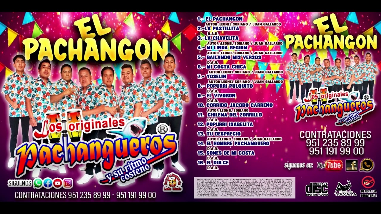 Los Originales Pachangueros - El Pachangon (Disco Completo)