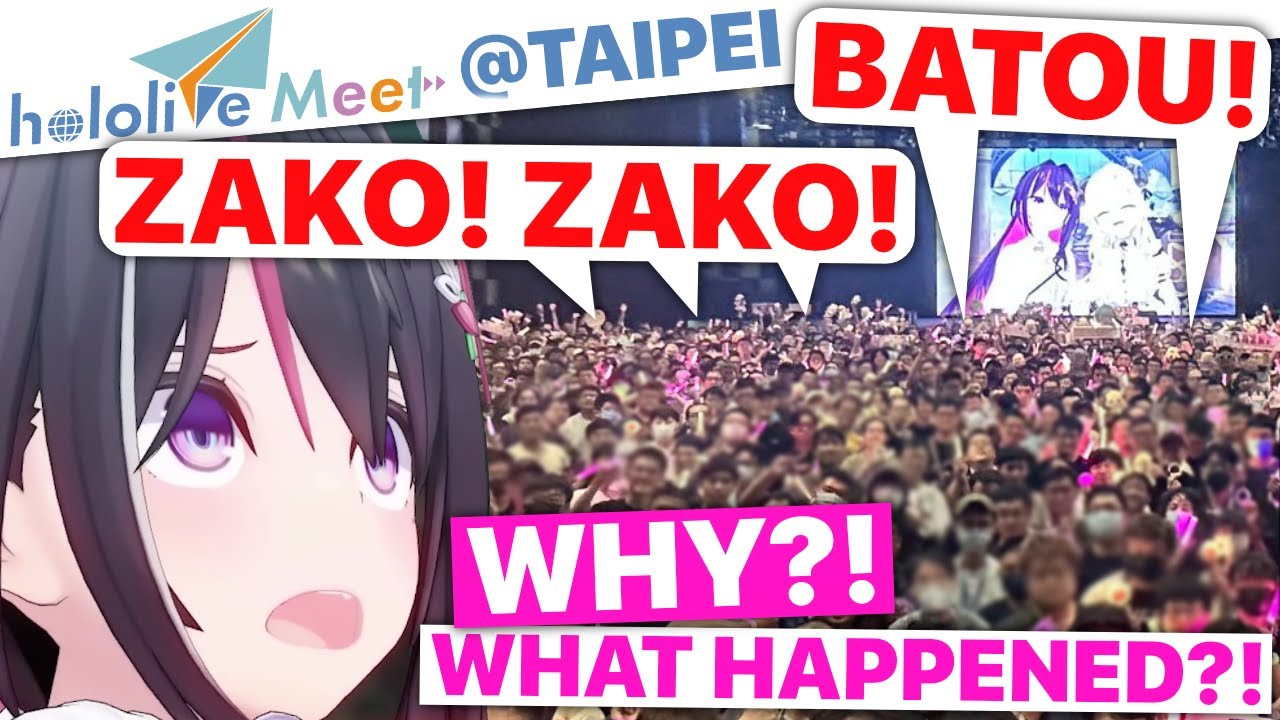 AZKi Shocked To Hear These Words In Taipei... (Hololive) [Eng Subs]