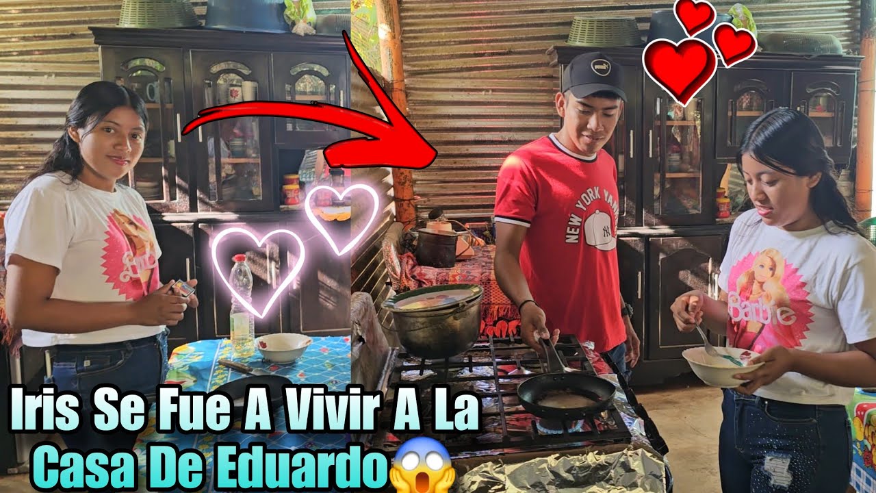 Iris Y Eduardo Ya Viven Juntos😍Asi Le Prepara El Desayuno A Eduardo En Su Casa😱‼️