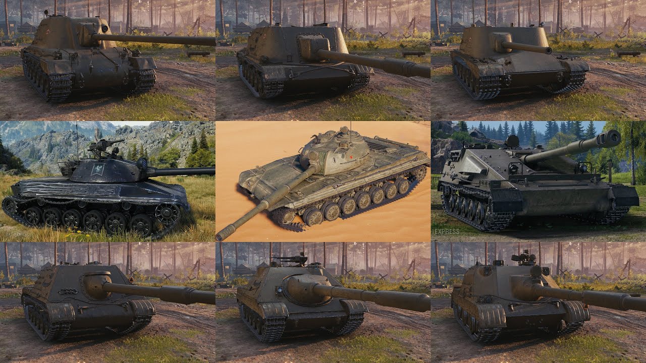 9 New Vehicles - Quick Preview - WoT 1.24.1