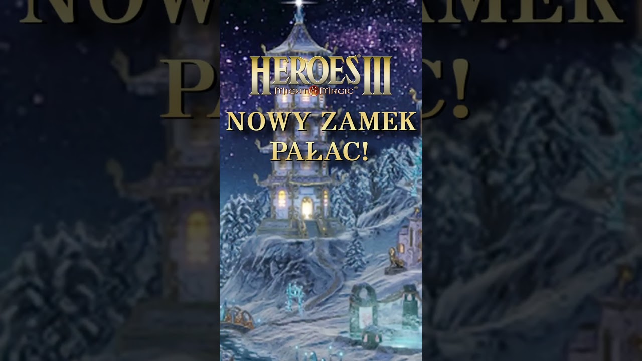 Nowy zamek w Heroes III? Oto Pałac! ❄️#heroes3 #retrogaming #gamingnews #mightandmagic #nowyzamek