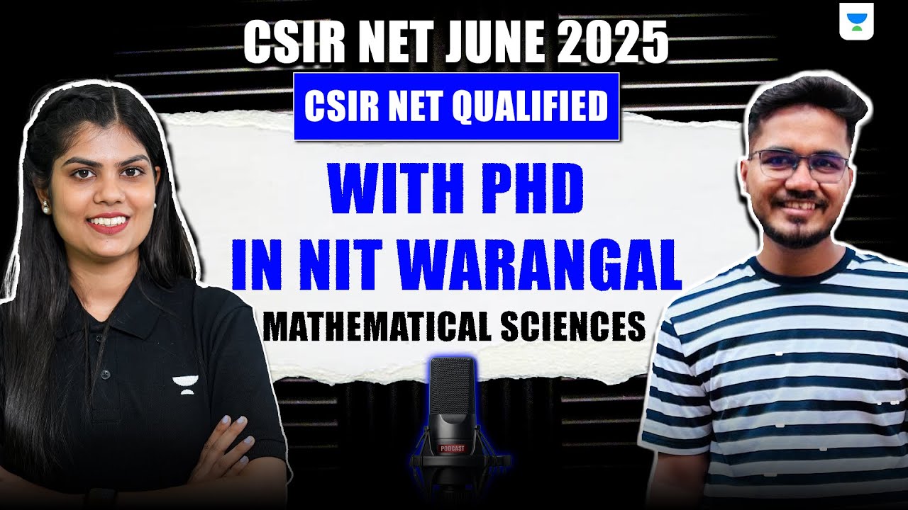 CSIR NET June 2025 Rankers Interview | CSIR NET Mathematical Sciences Toppers Interview