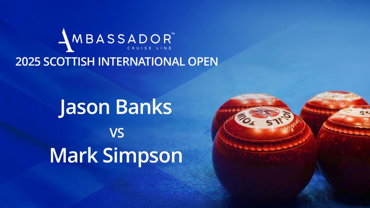 2025 Scottish International Open Jason Banks vs Mark Simpson - Day 1 Match 2