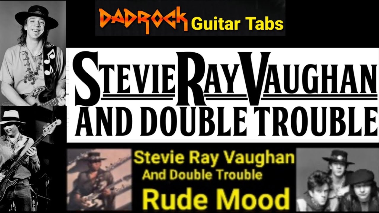 Rude Mood - Stevie Ray Vaughan - Guitar + Bass TABS Lesson
