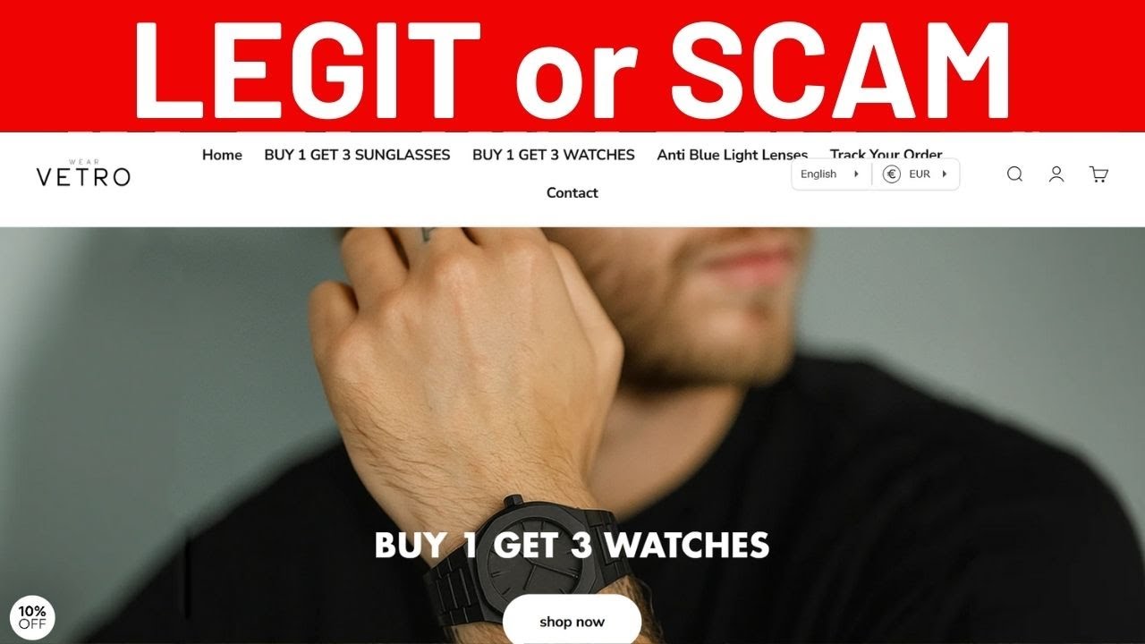 WearVetro.com Review &ndash; Scam Store or Legit?