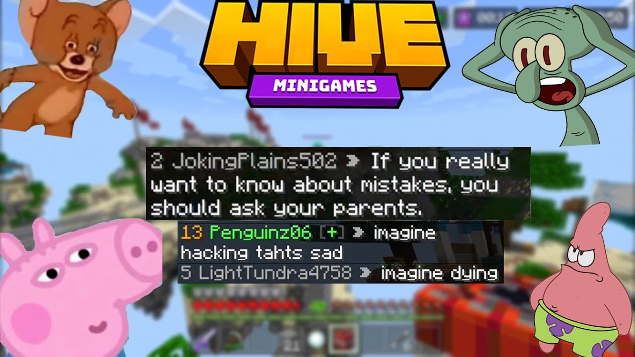 Skywars Funny Moments #16 The Hive