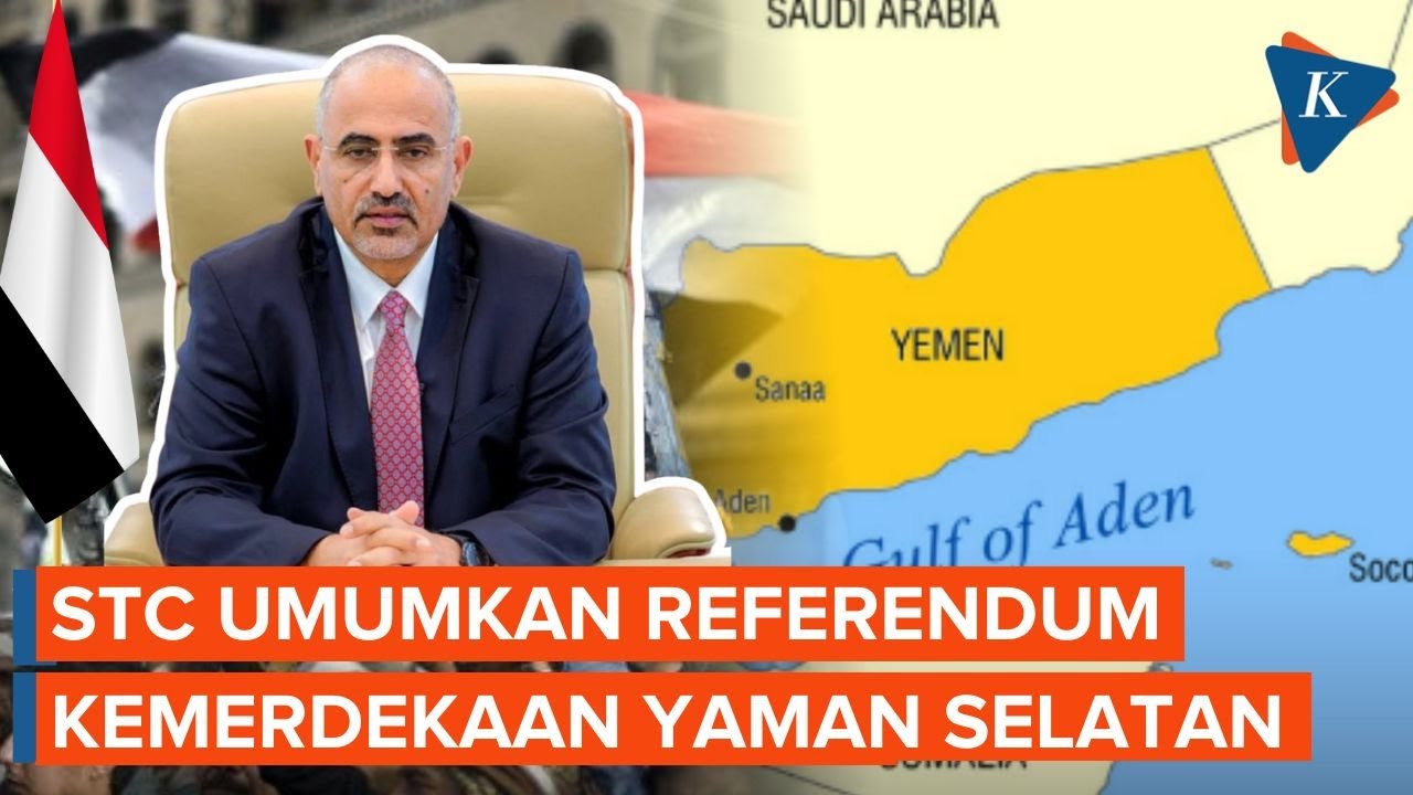 Memanas! STC Umumkan Referendum Kemerdekaan Yaman Selatan, Tantang Pemerintah dan Arab Saudi