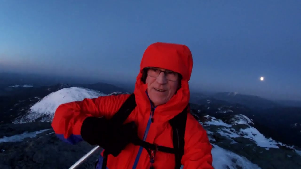Mt Marcy and Tabletop Mt Winter Hike