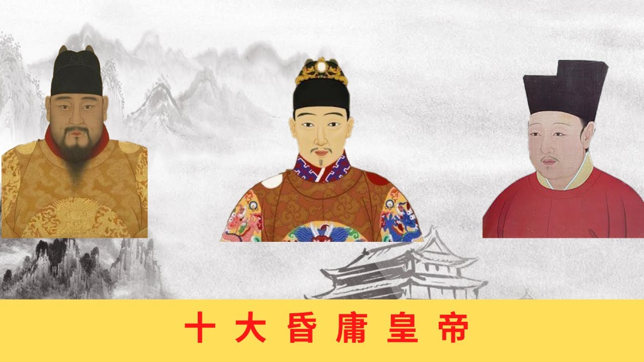 中国历史十大昏君