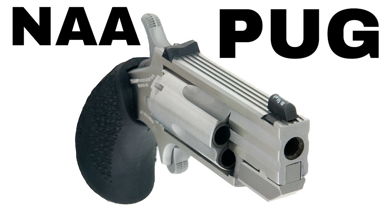 Pug GULY! Револьвер NAA Pug 22 Magnum Pocket - видеообзор пистолета North American Arms Boot Gun ...