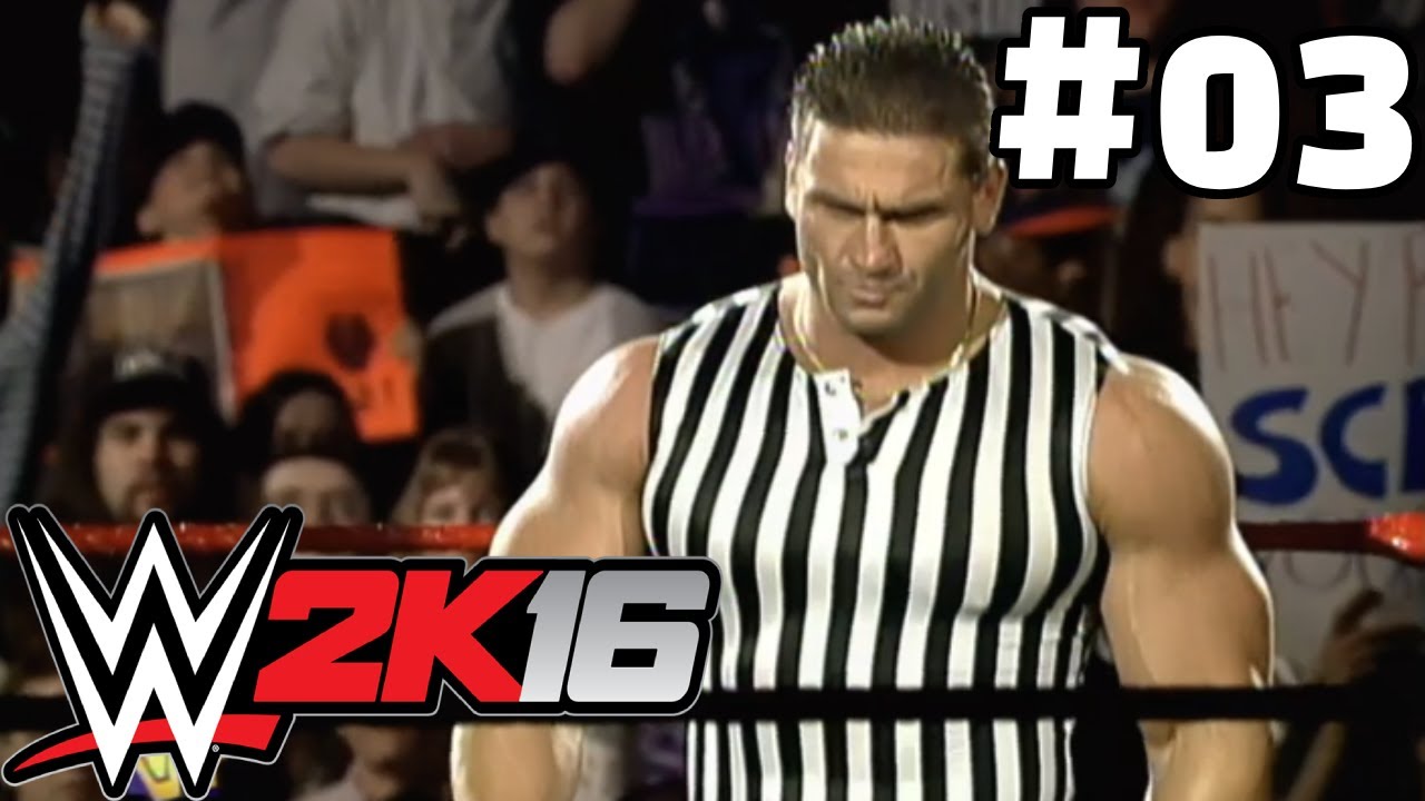 KEN SHAMROCK AS THE REFEREE??!!?! | WWE2K16 2K SHOWCASE PLAYTHROUGH #03