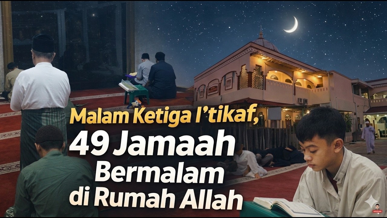 Ramadhan Hampir Pergi… Mari Hidupkan Malam dengan I’tikaf di Masjid Al Muhsinin