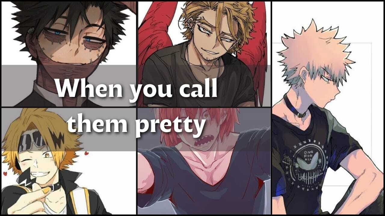 You call them pretty - bnha x Listener MHA ASMR
