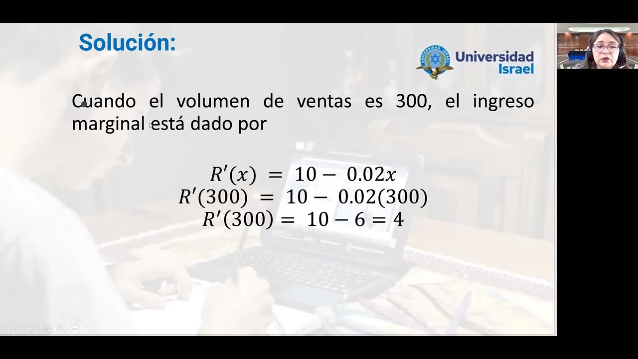 Aplicación de las Derivadas, Análisis Marginal