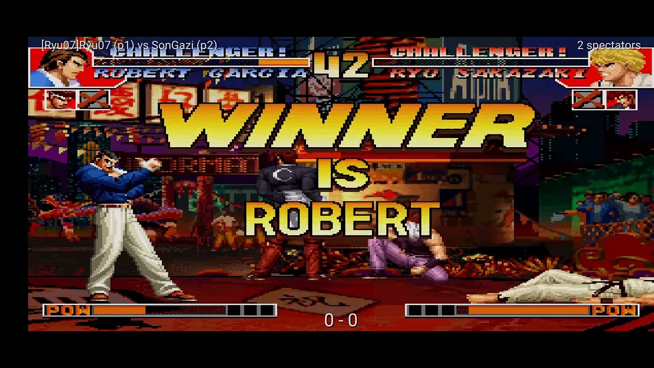 King Of Fighters 97 Ryu07 Vs SonGazi 