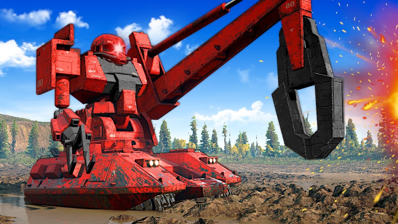 My MECH TANK Got Stuck in MUD in Snowrunner!
