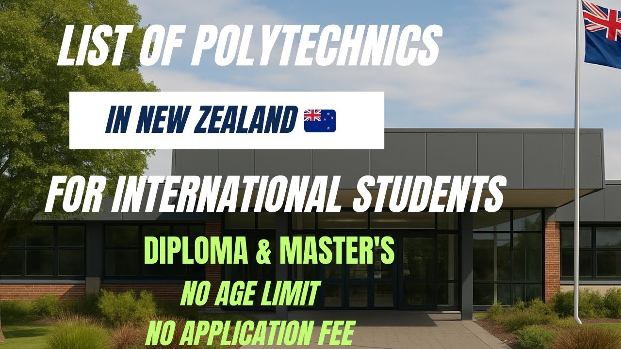 Study in New Zealand: Best Polytechnics in New Zealand for International Students in 2025- Part 1