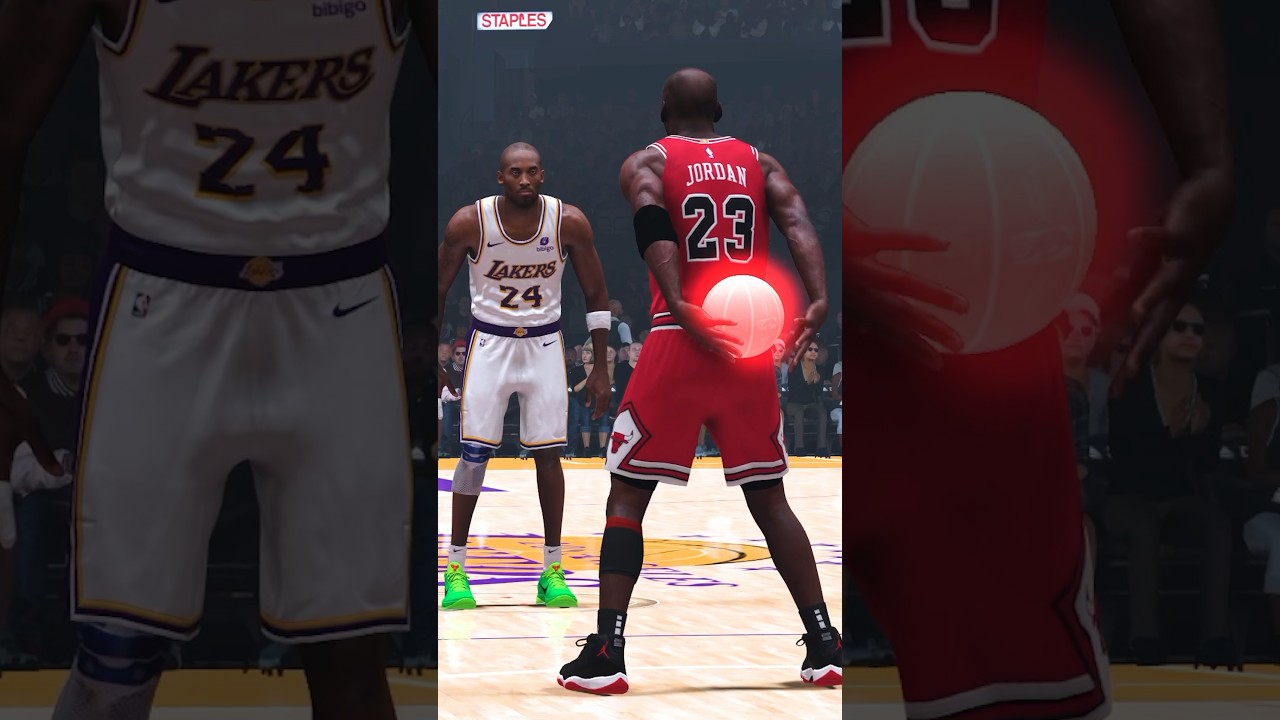 Kobe vs MJ, Every Basket = Random Point