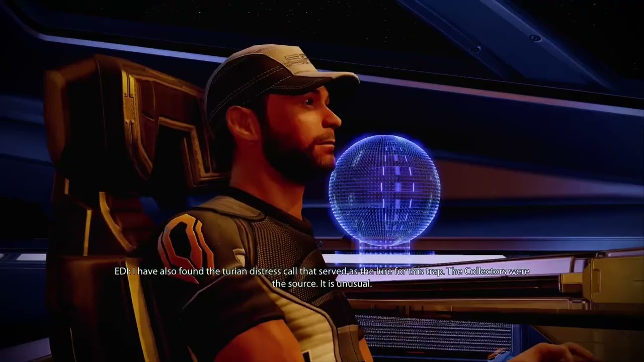 The Collector Ship Reveal — Shepard Walks Into the Trap  Mass Effect 2