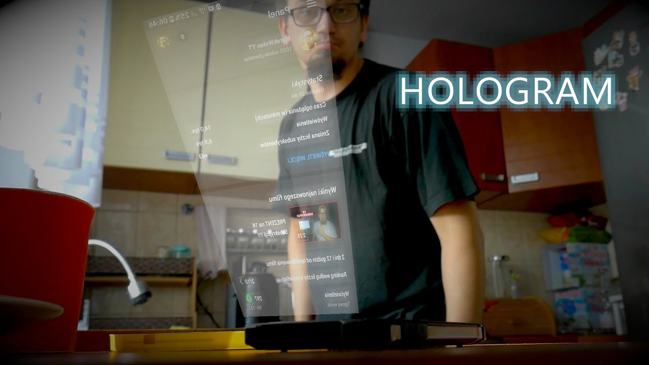 Jak zrobić HOLOGRAM smartphona za darmo