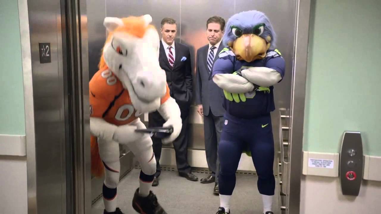 This Is SportsCenter: Broncos and Seahawks Mascots 