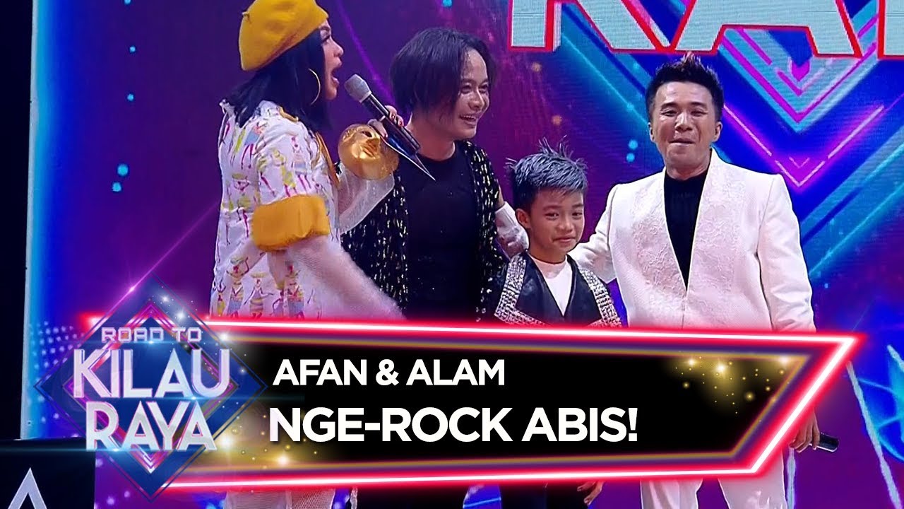 Afan dan Aan Suaranya Rock Abis!! - Road To Kilau Raya (23/2)